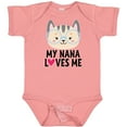 thumbnail image 3 of Inktastic Nana Loves Me Grandchild Girls Baby Bodysuit, 3 of 5
