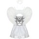 thumbnail image 4 of Disfraces de Halloween 2024 M-XL Talla grande Disfraz de vampiro de Halloween COS Disfraz de ángel blanco Disfraz de princesa elfa para mujer para fiestas navideñas, 4 of 4