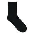 thumbnail image 6 of No Boundaries Women's Ribbed Mid Crew Socks, 6-Pack, Women's, Shoe Sizes 4-10, 6 of 8