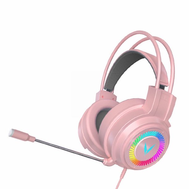 Comfortable Gaming Wired Headset. Headphones With Mic Noise