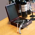 thumbnail image 3 of Set para vino en caja de madera con accesorios blanco 14.5 x 17.5, 3 of 3