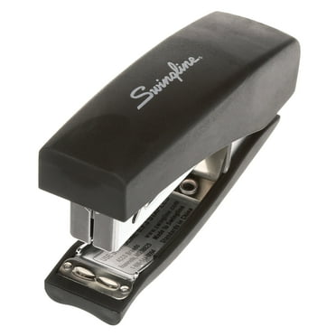 Swingline Soft Grip Manual Hand Stapler, 20 Sheets, Black (S700026-WMT)