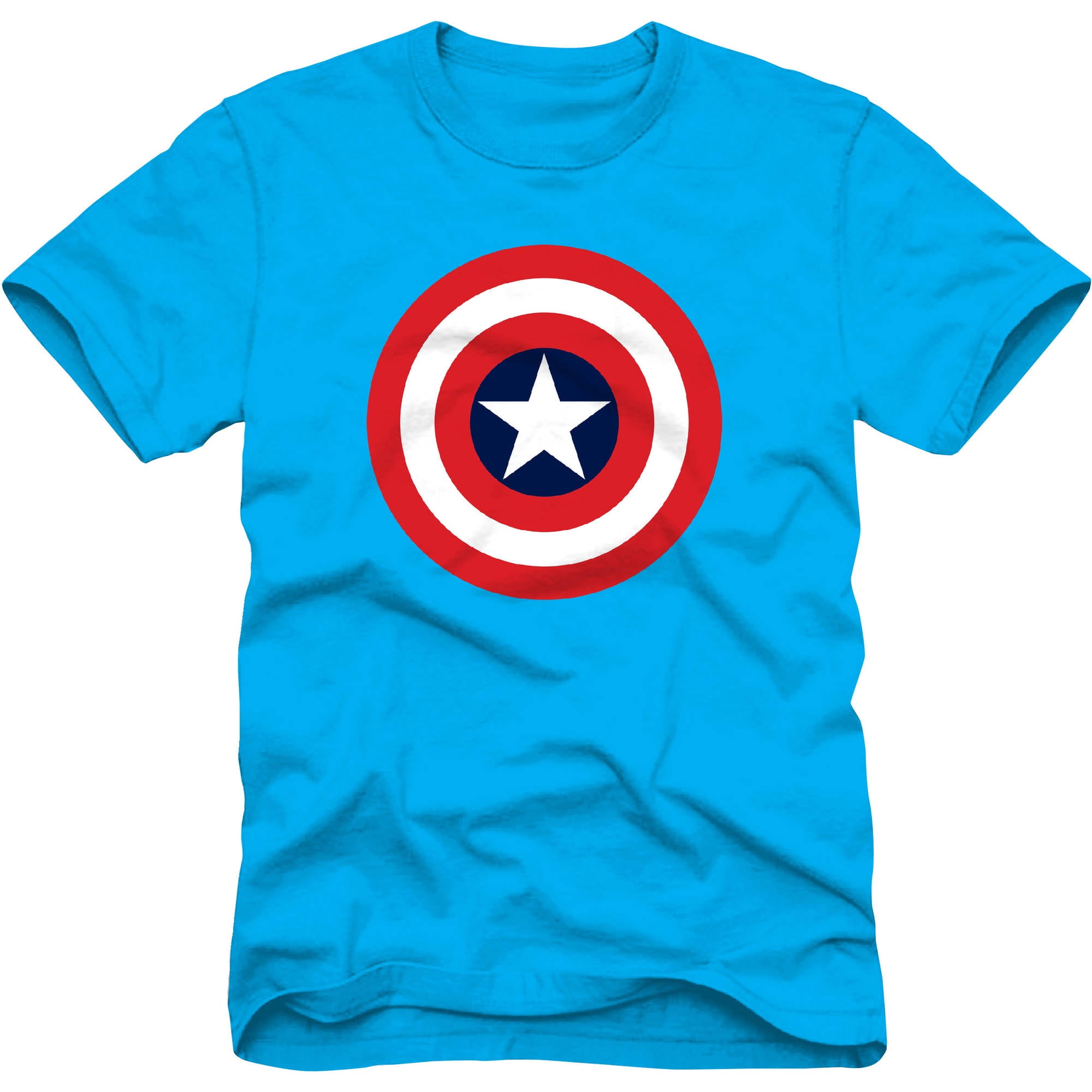 Marvel Captain America Logo Boys Graphic Tee - Walmart.com