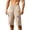 Mens Pants Khaki, variant on Big & Tall Mens Capris Hiking Pants Multi-Pockets Elastic Waist Athletic Workout Trousers M-4XL Dad Gifts