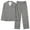 Gray, variant on Cavosen Womens Two Piece Lounge Set with Pocket Button Up 2 Piece Pajamas Sets Long Pants Long Sleeve Sleepshirts Nightwear Homewear Lightweight Comfy Sleepwear Fall Winter Clothes