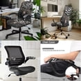 thumbnail image 2 of HELLHERO American Flag Deer Print Office Chair Cover with Armrest Covers, Gaming Chair Seat Covers Skin Friendly, Computer Office Chairs Cover with Armrest Slipcover, 2 of 6