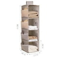 thumbnail image 2 of 2/3/4 Layer Hanging Storage Bag  Dustproof Multi-Pocket Gadget Organizer, 2 of 4