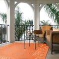 thumbnail image 3 of Safavieh Courtyard Jessica Paisley Indoor/Outdoor Area Rug, Terracotta/Cream, 2'7" x 5', 3 of 9