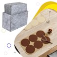 thumbnail image 4 of Matsuzay 14 piezas moderno y elegante | Posavasos súper prácticos para cocina tapete fácil de almacenar para secar platos Mostrada, 4 of 6