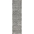 thumbnail image 1 of Unique Loom Rabat Shag Nomad Design Tapis 2' 7 x 10' Coureur Gris/ivoire, 1 of 1