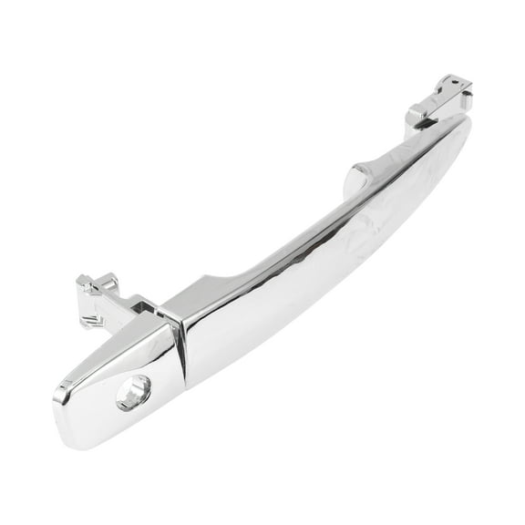 Unique Bargains Car Exterior Door Handle No.806401AA0A for Nissan Murano/Maxima 2009-2014  Silver Tone ABS 1 Set Front Left