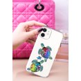 thumbnail image 3 of FINCIBO Soft TPU Clear Case Slim Protective Cover for Apple iPhone 12 / 12 Pro 6.1" 2020 (NOT FIT Apple iPhone 12 Pro Max 6.7" 2020/iPhone 12 mini 5.4" 2020), Clear Sea Turtles Family, 3 of 3