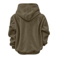 thumbnail image 3 of Women's Oversized Hooded Sweatshirt With Pet Pouch Front Pocket, Lined Pullover Hoodie For Small Dogs Cats And Daily Wear, 3 of 7