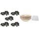 thumbnail image 1 of Juego de 10 sartenes para tortillas (negras) y juego redondo, 2 cestas para pan y masa de pan, cesta de fermentación Banneton, 1 of 8