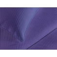 thumbnail image 4 of Ambesonne Purple Quilted Bedspread Set 3 Pcs, Ombre Vivid Backdrop, Queen Size, Dark Blue and Purple, 4 of 5