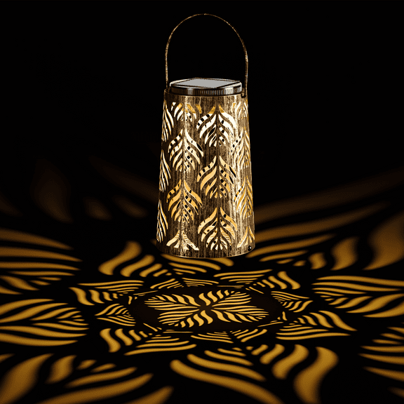 Outdoor Solar Lanterns, Waterproof Garden Decor Lantern, Outdoor Solar Lights, Birthday New Year Christmas Gifts for Women Mom Grandma, Hanging Solar Lights, Decoration for Yard Patio Path Porch