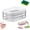 3pcs, variant on Multi-Layer Food Storage Box with Lid, Stackable Meal Prep Container Set for Fridge, Pantry & Deli Meat, Cheese, Ham Storage, BPA-Free, Easy Clean, Durable Kitchen Organization (3 Layers)