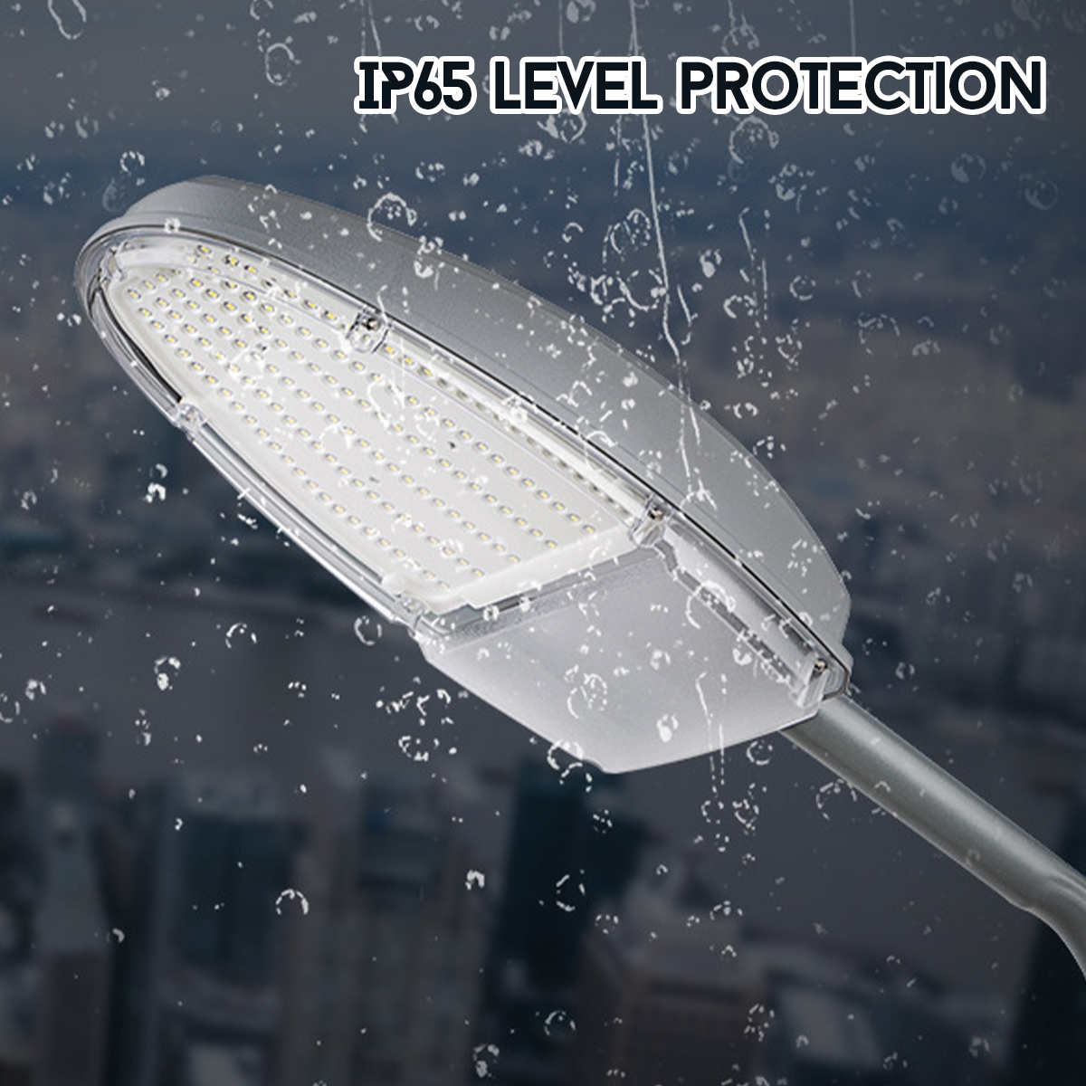 24W/30W/50W LED Street Light IP65 Waterproof Street Lamp Floodlight  Security with Lighting Control  Radar Control