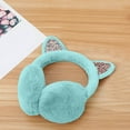 thumbnail image 5 of Sequin Winter Cat Earmuffs Furry Soft Warm Ear For Women Girls Cold Weather Accessory, 5 of 6