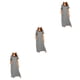 thumbnail image 4 of Batas de mujer Minnieouse Camisones de seda Manga de dormir Gris plateado M, 4 of 6