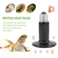 thumbnail image 4 of Lámpara de calor para reptiles, 25 W, 220 V, emisor de calor térmico, bombilla de lámpara de calor, cubierta de calefacción cooperativa para mascotas pequeñas, 4 of 5