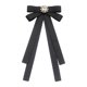 thumbnail image 1 of de lazo para mujeres antes del bowtie joya de joyas de joyería de la cinta de corbata corbata broche de corbata para la camisa casual accesorios Negro, 1 of 8