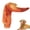 E, variant on IUAMXWU Squeaky Plush Dog Toy - Shrimp Shape Soft Plush for Small to Medium Dogs
