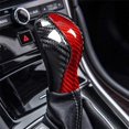 thumbnail image 4 of Carbon Fiber Car Gear Knob Cover Trim Gear for Infiniti (Black), 4 of 5