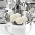 thumbnail image 3 of MasteelfCA Stainless Steel Steamer Rack Multi-Purpose Round Cooling Rack for Steaming, 3 of 8