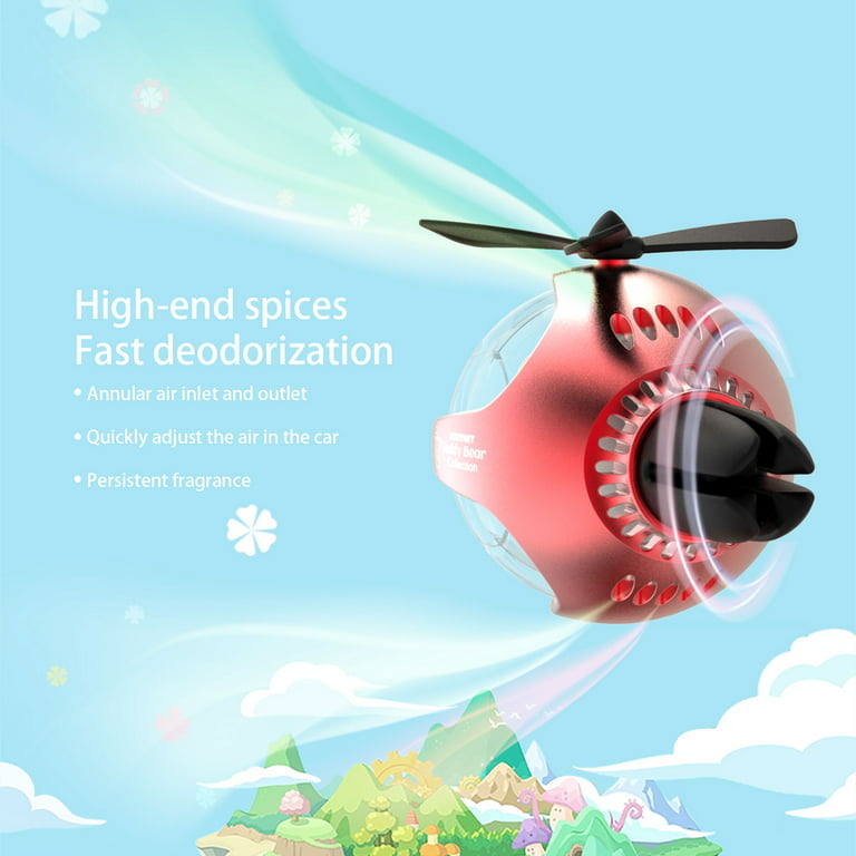 Car Air Freshener Bear Flight Ball Air Outlet Aromatherapy
