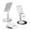 White, variant on Adjustable Folding Desktop Tablet Stand with 360 Degree Rotating Base and Stable Weighted Bottom for Home Office and Live Streaming, Black