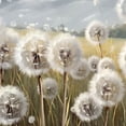 thumbnail image 6 of WYYP Dandelions Grass Sky Round Table Cover 100% Polyester Fiber Great for Home Kitchen/Parties/Holiday Dinner White, 6 of 8