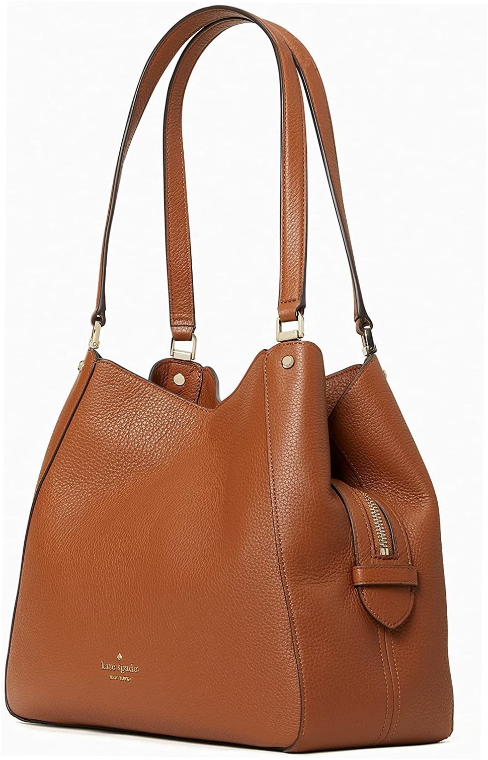 Kate Spade Warm Gingerbread Leila Medium Triple Compartment
