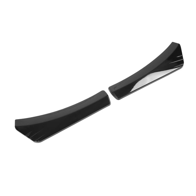 Protector divisor de labio delantero, 2 piezas de labio de parachoques delantero, divisor de labio de parachoques delantero, labio delantero de automóvil diseñado para precisión