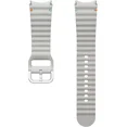 thumbnail image 2 of Genuine Samsung Galaxy Watch 7 6 5 Replacement Sport Band Rubber One Click Strap Silver Size M/L, 2 of 5