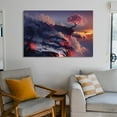 thumbnail image 6 of Cherry Tree Volcano Nature Poster Decorative Painting Canvas Wall Art Living Room Posters Bedroom Painting,Unframe-style,16x24inch(40x60cm), 6 of 8