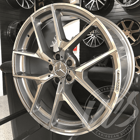 Wheelpro 1pc 18 Wheel FITS Mercedes Benz AMG Gunmetal Rims Wheels