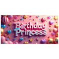 thumbnail image 1 of Birthday Princess Banner Backdrop Party Supplies Decorations for Kids Room Happy Birthday Celebration Photography Props Party Background Decor, 1 of 4