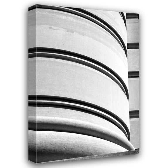 Tammy Putman 17x24 Gallery Wrapped Canvas Wall Art Titled - Curved Lines I