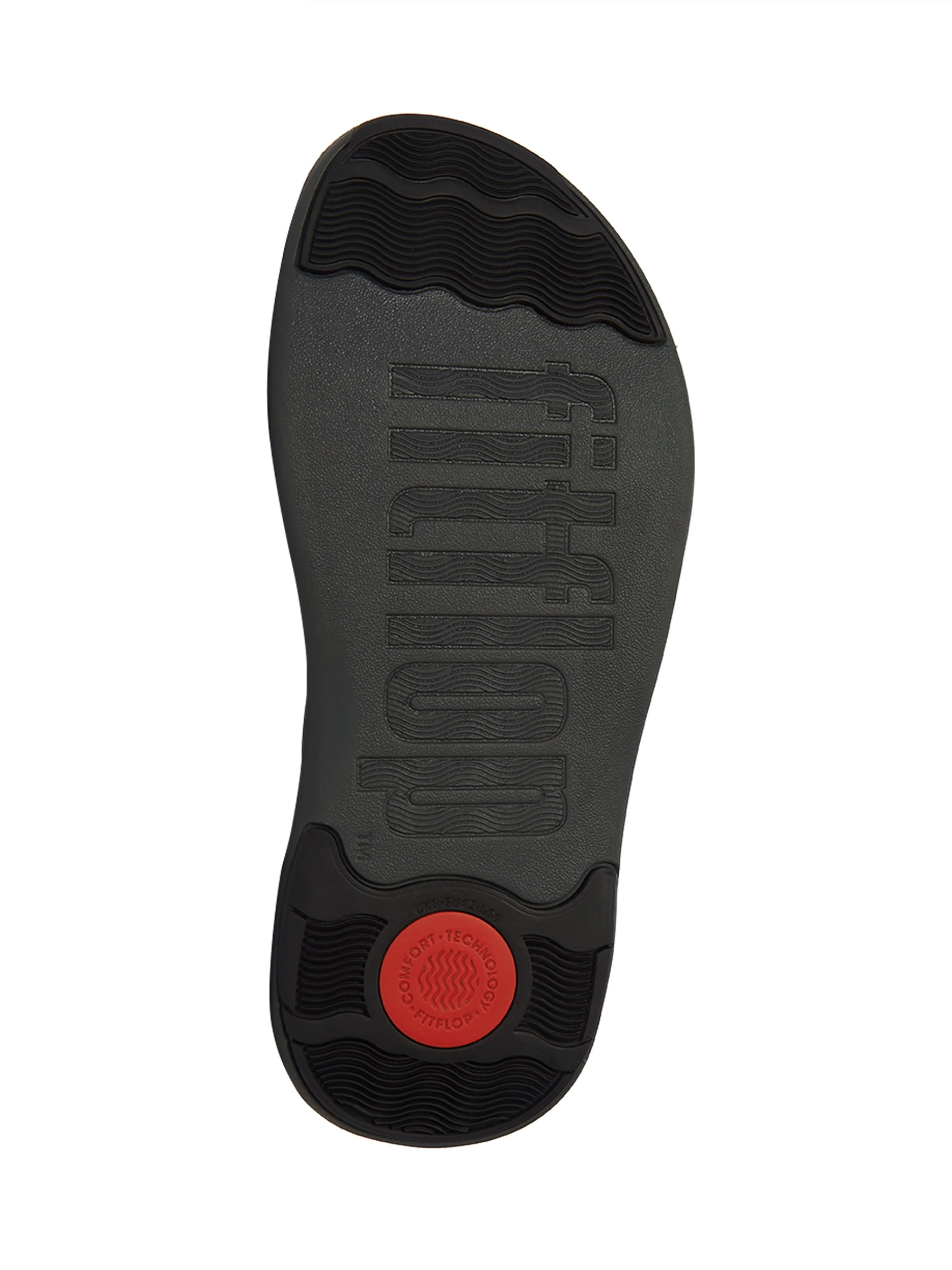 Fitflop Men's F-Mode Go Textured-Webbing Toe-Post Sandals