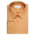 thumbnail image 4 of Marquis Men's 009 Long Sleeve Regular Fit Dress Shirt - Red - 16.5 36/37, 4 of 27