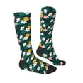 thumbnail image 4 of Lsque Tropical Fruit Printed Crew Socks Men's Women's LightWeight Thin Casual Calf Socks ,Knee High Socks,Cotton Socks, 4 of 9