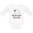 thumbnail image 3 of Inktastic Godmother Godson Lamb Boys Long Sleeve Baby Bodysuit, 3 of 5