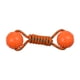 thumbnail image 1 of Pelota de entrenamiento para perros con cuerda, juguete de ejercicio, entretenimiento interactivo, resistencia a las mordeduras. Naranja, 1 of 9