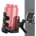 thumbnail image 4 of 1 portavasos para coche, soporte ajustable para rejilla de ventilación de coche para diámetro de taza de 7,5 cm, botella de agua caliente, taza de café, plástico ABS ER, 4 of 5