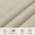 thumbnail image 6 of HASLE 24" Square Storage Ottoman Coffee Table, Linen Tufted Ottoman with Reversible Wooden Tray Lid, Ample Storage Footstool, Khaki, 6 of 8