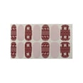 thumbnail image 1 of 14 Sheets Christmas Full Wraps Nail Polish Sticker Glitter Manicure Kits For Nail Design, 1 of 1