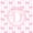 Pink D, variant on Manfei Girls Kawaii Bow Knot R Personalized Initial Twin Bedding,Teens Women Cute Ribbon Bow Tie Stripes Duvet Cover Set,Pink Reversible,Ultra Soft Home Decor,2pcs,No Comforter
