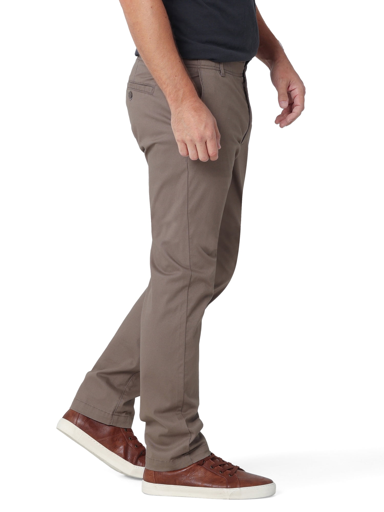 Lee Men's Slim Straight Active Stretch Pant - Elastic Waistband