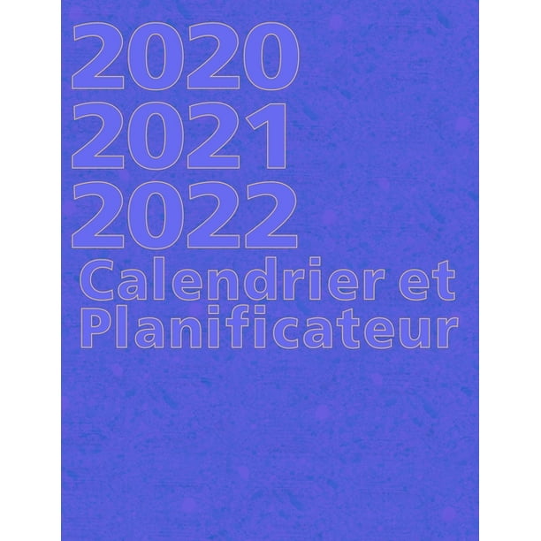 21 22 Calendrier Et Planificateur Carnet De Notes De Trois Ans Pour La Planification D Evenements Et De Dates Paperback Walmart Com